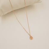 Rose Droplet Necklace 1.5 Grams, 18kt Gold